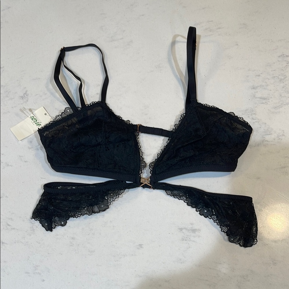 Aerie Black Lace Bralette